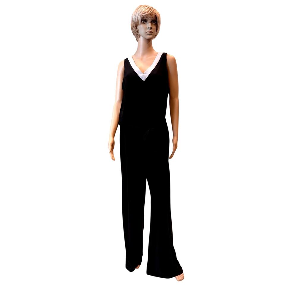 Lauren Ralph Lauren Black Wide Leg Jumpsuit – Size 1X